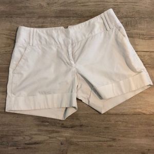 Express white shorts